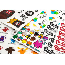 custom PVC sticker paper with low price